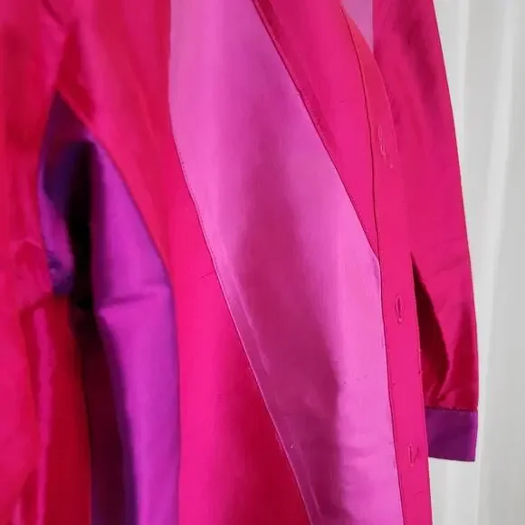 Vintage Neiman Marcus Silk Shirt | Large - Picture 8 of 11